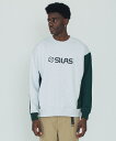 【公式】SILAS サイラス PANELED SWEATSHIRT スウェット トレーナー