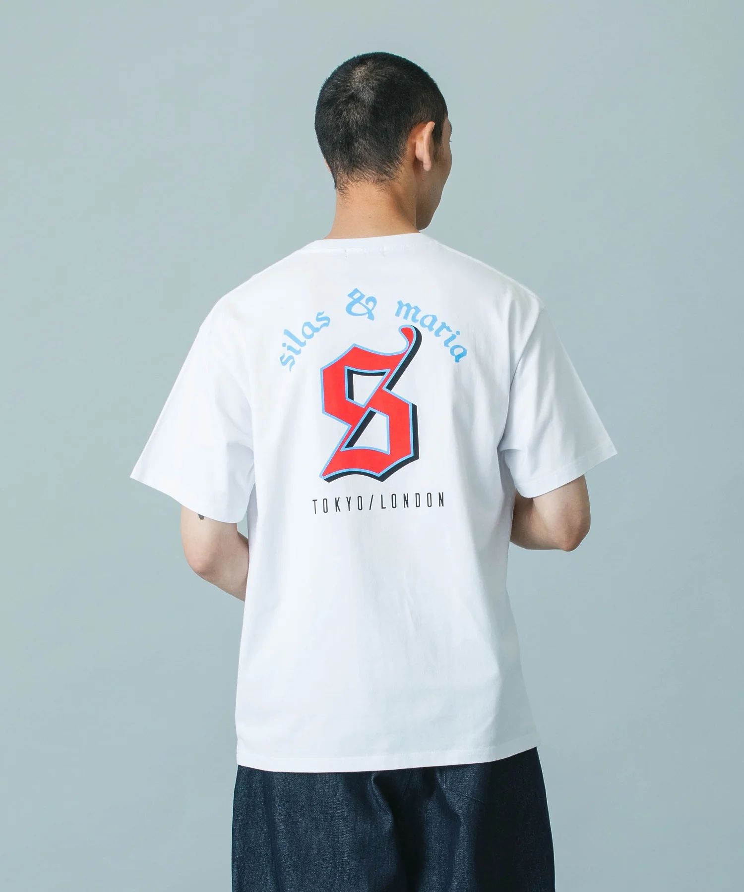 楽天スーパーSALE【公式】SILAS サイラス OLD ENGLISH S/S TEE 半袖 Tシャツ