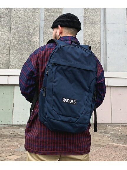 【公式】SILAS サイラス UNDER LOGO BIG BACKPACK リュック バックパック 通学 通勤 バッグ ロゴ プレゼント ギフト