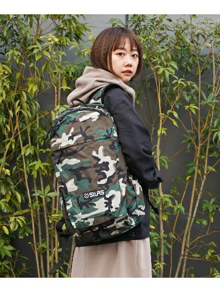 【公式】SILAS サイラス UNDER LOGO BIG BACKPACK リュック バックパック 通学 通勤 バッグ ロゴ プレゼント ギフト