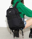 【公式】X-girl エックスガール MILLS LOGO ADVENTURE BACKPACK リュック バックパック 通学 通勤 レディース バッグ ロゴ 定番 人気 【BASIC BAG COLLECTION】