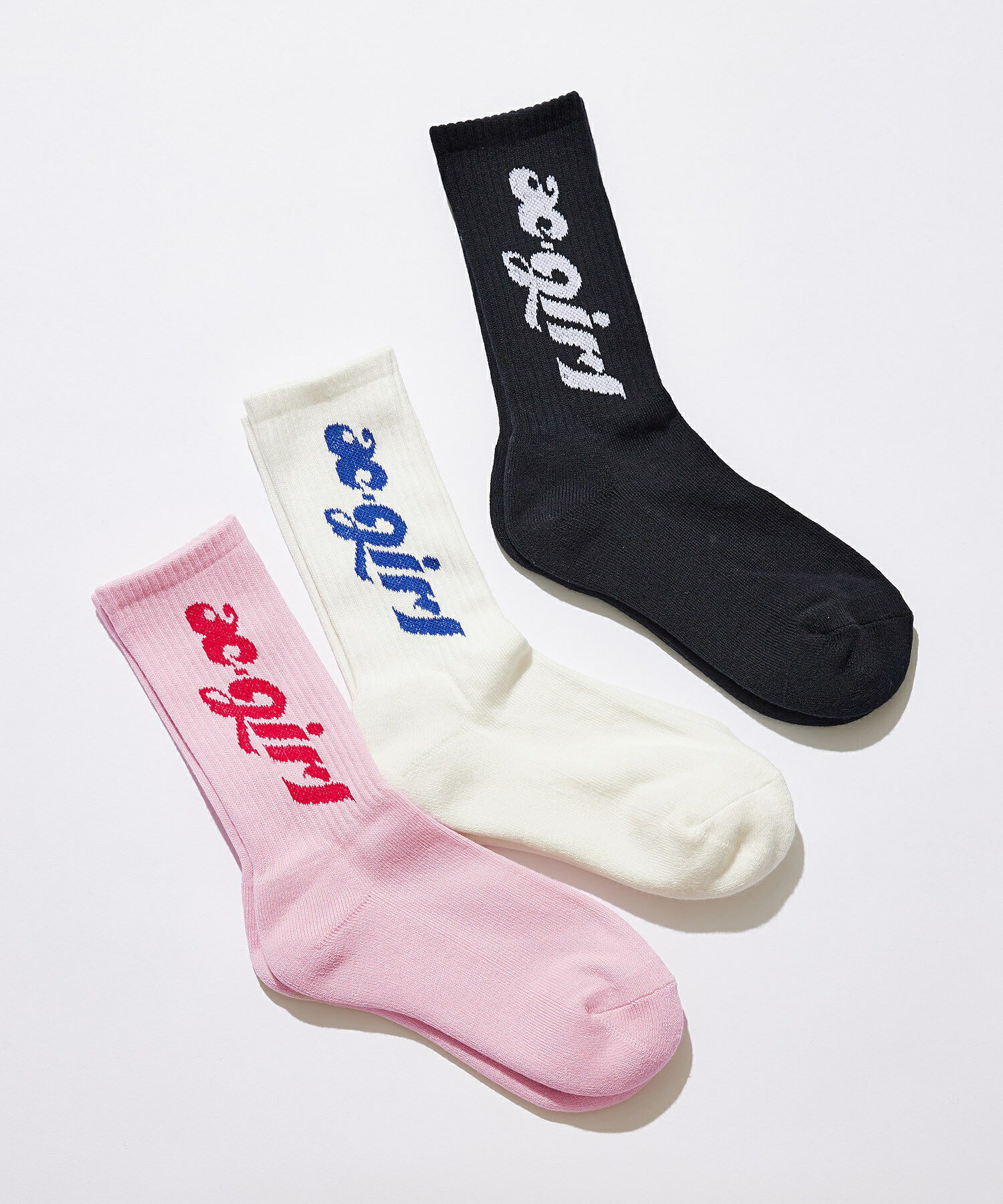 楽天XLARGE X-girl公式calif楽天市場店【公式】X-girl エックスガール CHUBBY LOGO RIB SOCKS ソックス 靴下