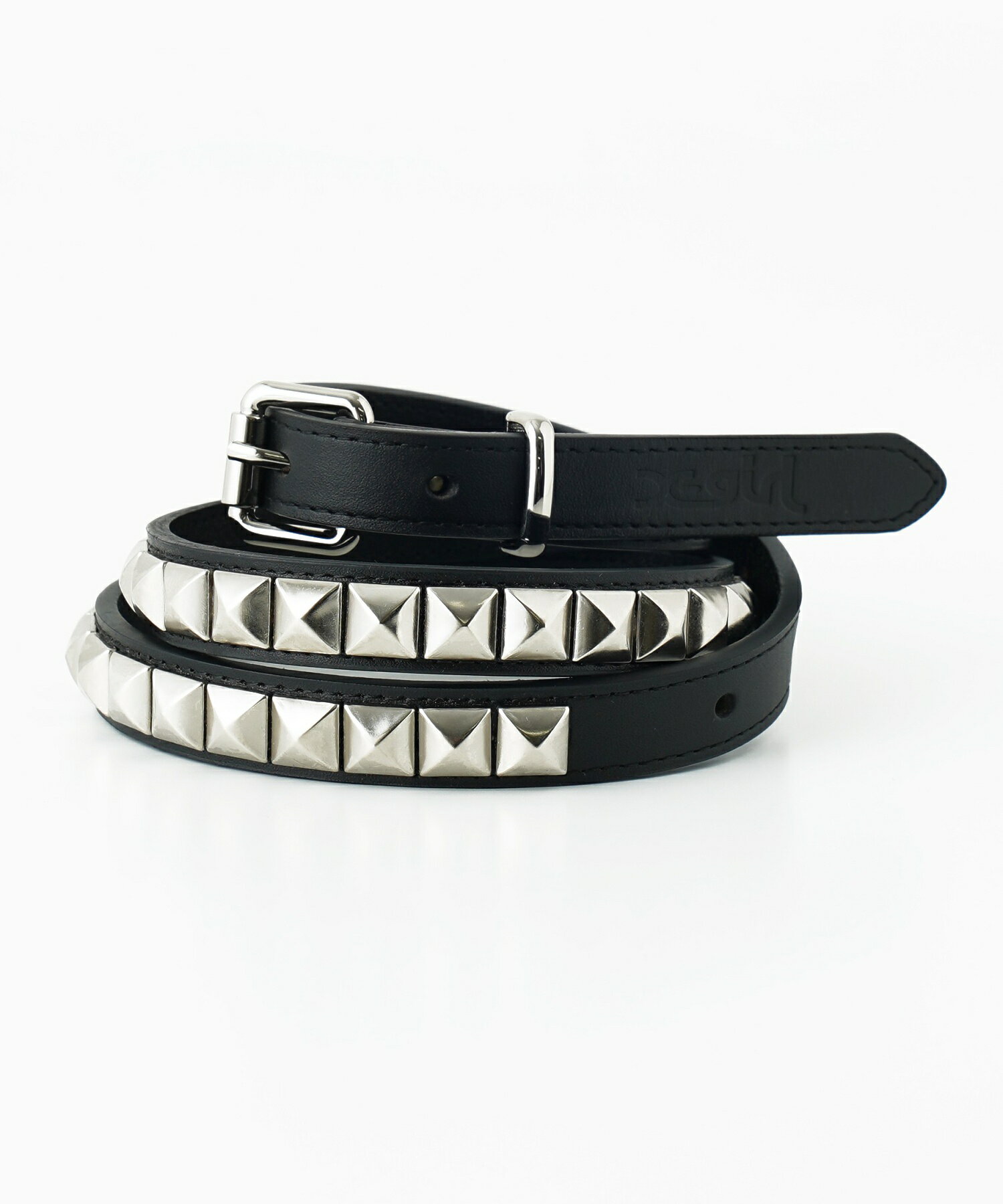 【公式】X-girl エックスガール STUDDED BELT ベルト スタッズ ストリート