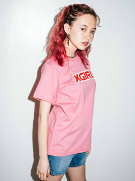 X-girl(エックスガール)【WEB限定】SPORTY LOGO REGULAR S/S TEE