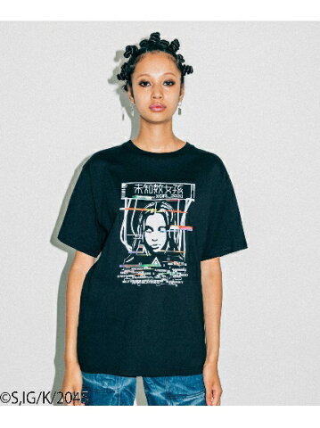 【公式】X-girl(エックスガール)X-girl × GHOST IN THE SHELL: SAC_2045 FACE S/S TEE