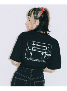 【公式】X-girl エックスガール X-girl NYC S/S TEE Tシャツ 半袖 レディース SS トップス ロゴ 人気