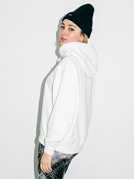 X-girl(エックスガール)GRADATION MILLS LOGO BABY SWEAT HOODIE