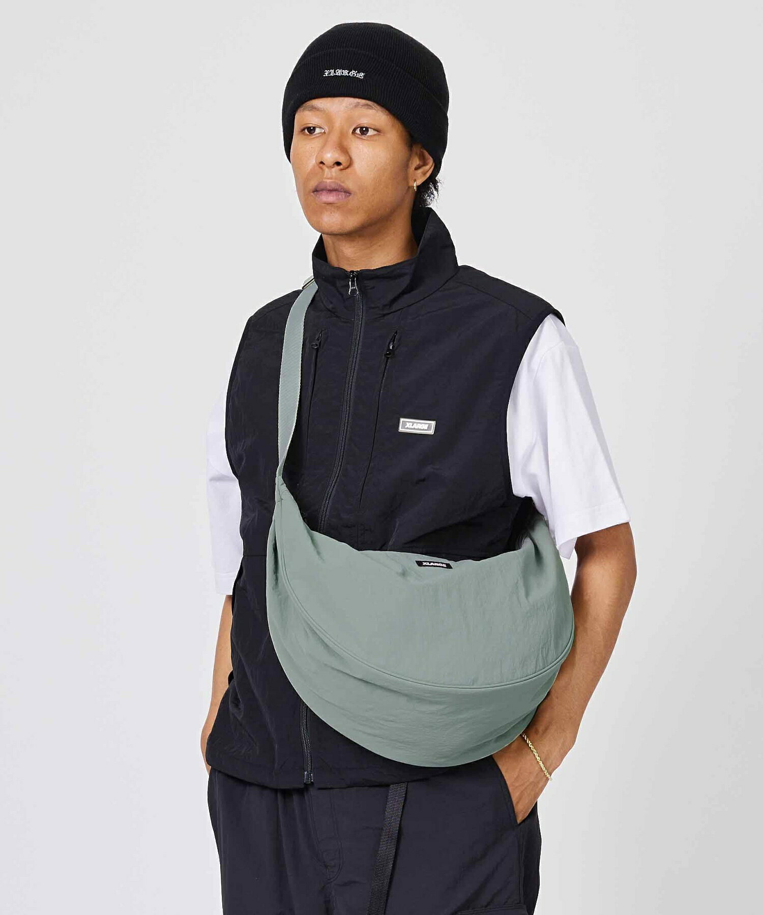 ڸXLARGE ȥ顼 WALKY SHOULDER BAG  Хå Ⱦ߷ XL١å