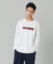 エクストララージ 服 メンズ 【公式】XLARGE エクストララージ STANDARD LOGO L/S TEE Tシャツ ロンT【XLベーシックロゴ】