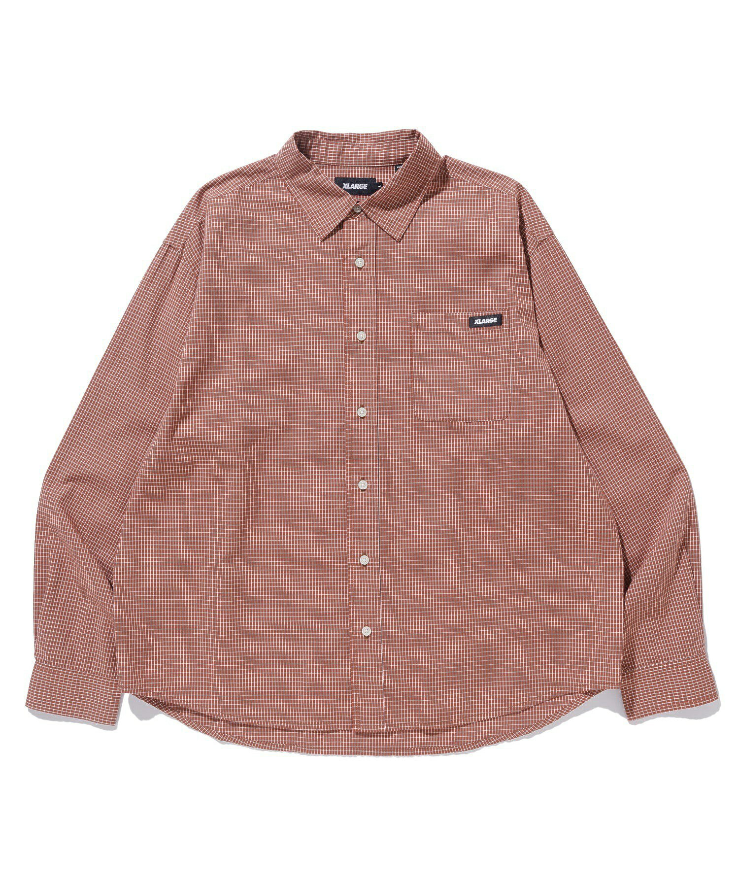 楽天XLARGE X-girl公式calif楽天市場店【公式】XLARGE エクストララージ GINGHAM CHECK L/S SHIRT シャツ 長袖シャツ ギンガムチェック