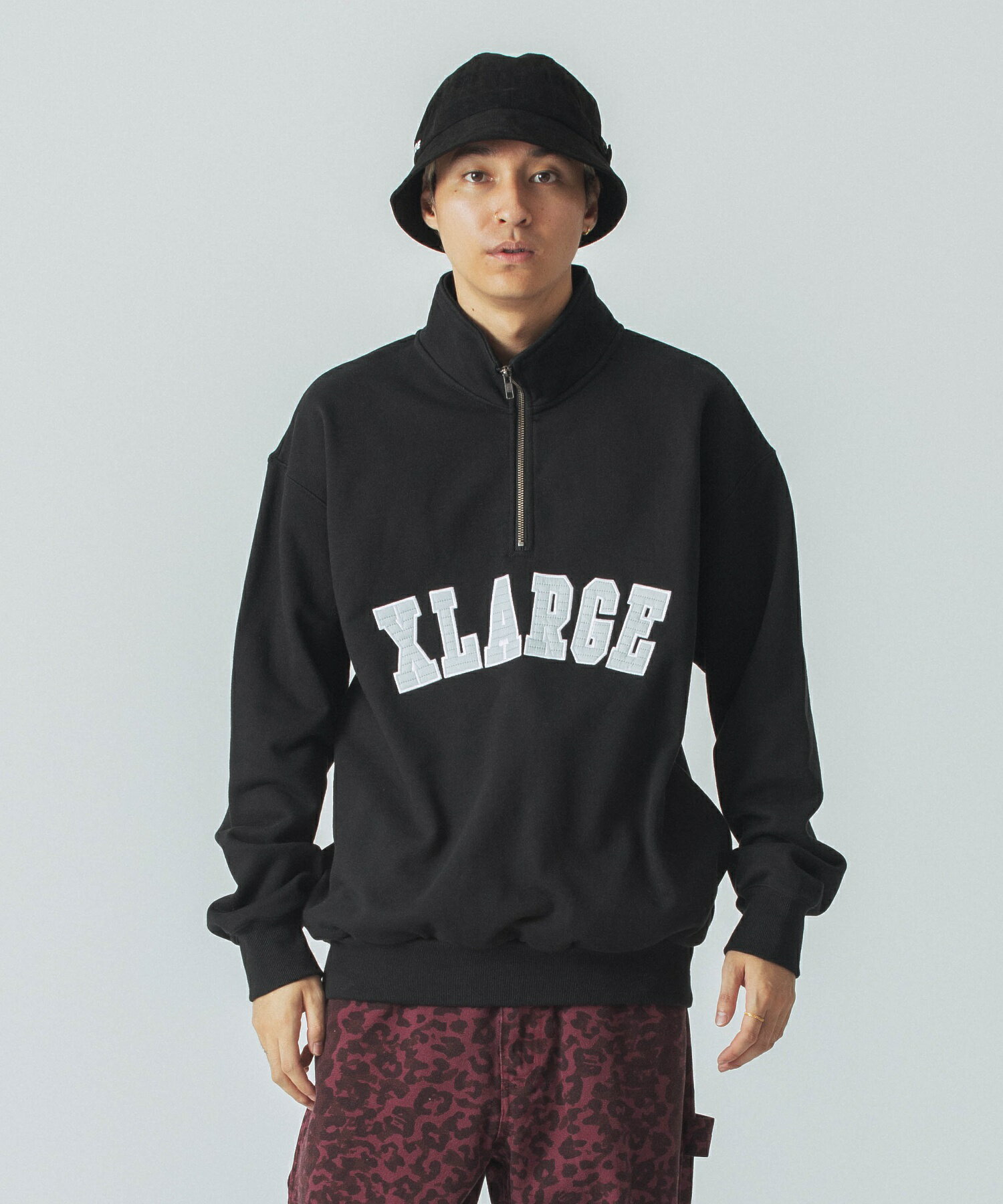 楽天市場】xlarge ハーフジップ(スウェット・トレーナー 楽天市場】xlarge ハーフジップ(スウェット・トレーナー