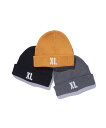 【公式】XLARGE エクストララージ XL LOGO CUFF COOL BEANIE ビーニー ロゴビーニー 帽子
