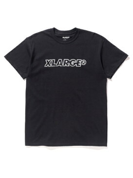 XLARGE(エクストララージ)S/S TEE STANDARD LOGO CHAIN STITCH PRINT