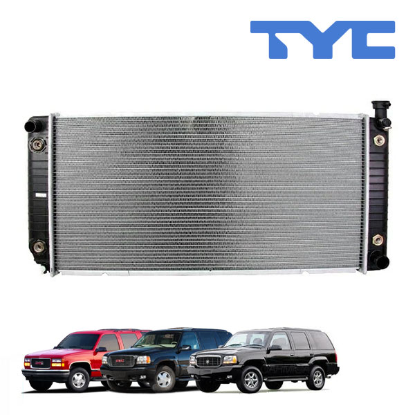 【TYC 正規品】GMC 95-99y ユーコン 99-00y キャデラック エスカレード デナリ 5.7L コアサイズ860ミリ用 ラジエター ラジエーター 1693 冷却 コア クーリング クーラント