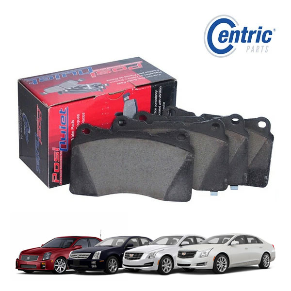 【楽天お買い物マラソン★エントリーでP10倍！】【Centric 正規品】キャデラック 04-07y CTS-V 6-11y STS-V 13-17y ATS Brembo キャリパー車用 13-17y XTS 5穴&Armored Package用 フロント ブレーキパッド 左右分セット 105.10010