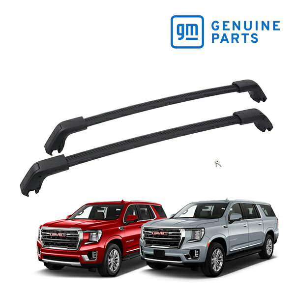 メーカー GM 品名 ルーフラック クロスレール(ブラック) 管理番号 z603 品番 87855062 内容 クロスレール 2本 仕様 カラー：ブラック 説明 GM純正のベースキャリアです。 荷物の固定に役立つタイダウンロケーションを装備。 使用しないときは簡単に取り外して収納できます。 カーゴキャリア、ウォータースポーツキャリア、ウィンタースポーツキャリア、サイクルラックなど、 カーゴマネジメントアクセサリーのベースとして使用可能です。 備考 - 適合車種 21y- ユーコン ユーコンXL 適合条件 - 発送方法 セイノースーパーエクスプレス 梱包サイズ - 重量 - 注意事項 - 検索用コード：
