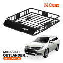 【CURT 正規品】ルーフラック ルーフバスケット ルーフキャリア 18115 パウダーコート仕上げ マットブラック 内寸サイズ 105cm×94cm×14cm...
