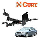 【CURT 正規品】 クラス1 ヒッチメンバー 1.25インチ角 117563 BMW 335i 335xi デュアルマフラー付セダン