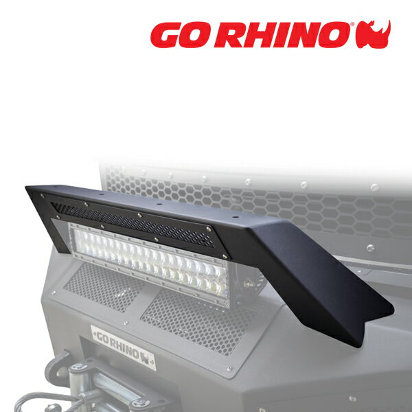 GO RHINO BR5.5 フロントバンパー LEDライトバーマウントバー テクスチャーブラック 26195T スズキ ジムニー/ジムニーシエラ JIMNNY JB64/JB74 ゴーライノ