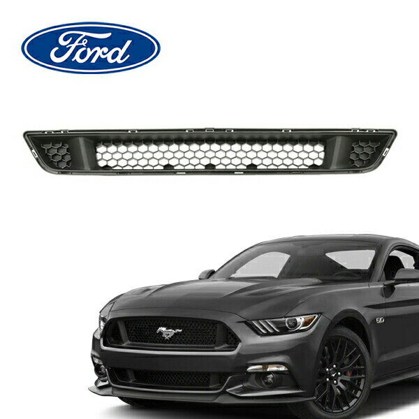 フォード純正 フロントバンパーグリル ハニカムグリル ロアグリル FR3Z17K945BA 15-17y マスタング GT V8/エコブースト 2.3L V6 取付可能