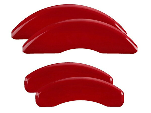 【MGP 正規品】 スバル WRX VA系 専用設計 ブレーキ キャリパーカバー レッド ロゴ無し アルミ製 54008SCLCRD