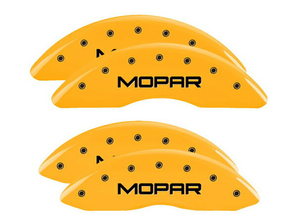 【MGP 正規品】 10y ダッジ ラム2500 ラム3500 専用設計 ブレーキ キャリパーカバー イエロー MOPARロ..