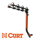 【4/25限定★エントリー必須！2人に1人ポイントバック！】【CURT 正規品】サイクルキャリア バイクラック サイクルラック ACTIVELINK対応 18411 2インチ角 ヒッチレシーバー対応 アクティブシャンク付 パウダーコート仕上げ 自転車 4台積載 合計90kgまで