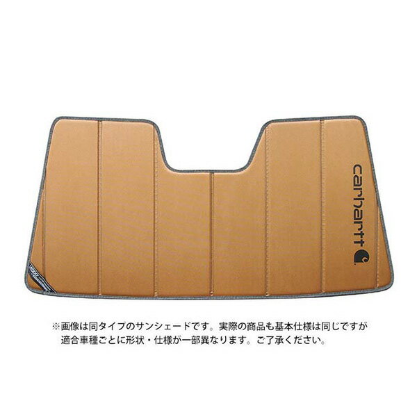 【CoverCraft 正規品】 専用設計 サンシェード ブロンズ 吸盤不要 折りたたみ式 92-94y VW フォルクスワーゲン ゴルフ3 Carhartt カーハートコラボ仕様 カバークラフト ［真夏もへたらない3層構造で断熱効果抜群］