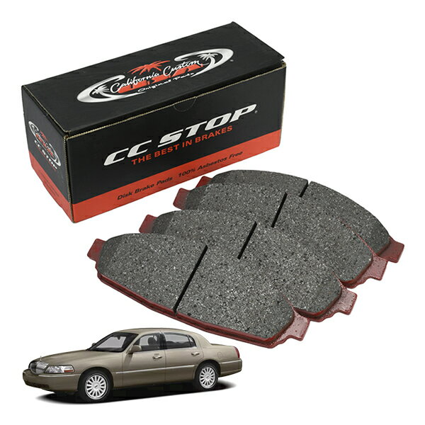 CC フロントブレーキパッド CCD931（2003-2005y リンカーン タウンカー）