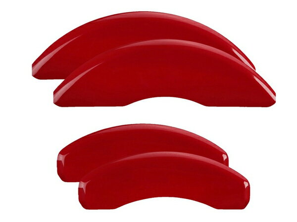 【MGP 正規品】 トヨタ プリウス プリウスPHV ZVW30 50系 専用設計 ブレーキ キャリパーカバー レッド ロゴ無し アルミ製 16122SCLCRD