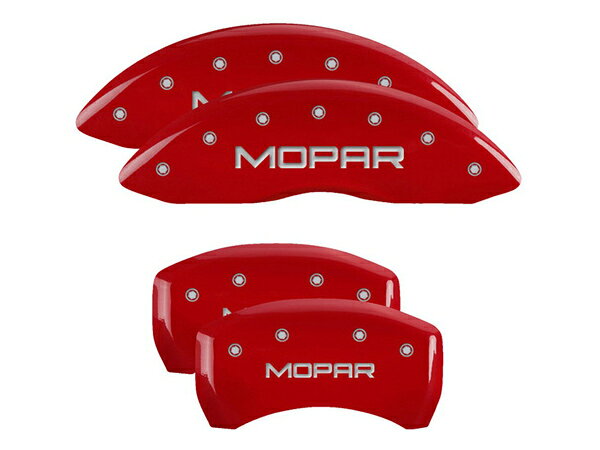 【楽天スーパーセール★エントリーでP10倍！】【MGP 正規品】 ダッジ チャージャー マグナム チャレンジャー 専用設計 ブレーキ キャリパーカバー レッド MOPARロゴ 12005SMOPRD