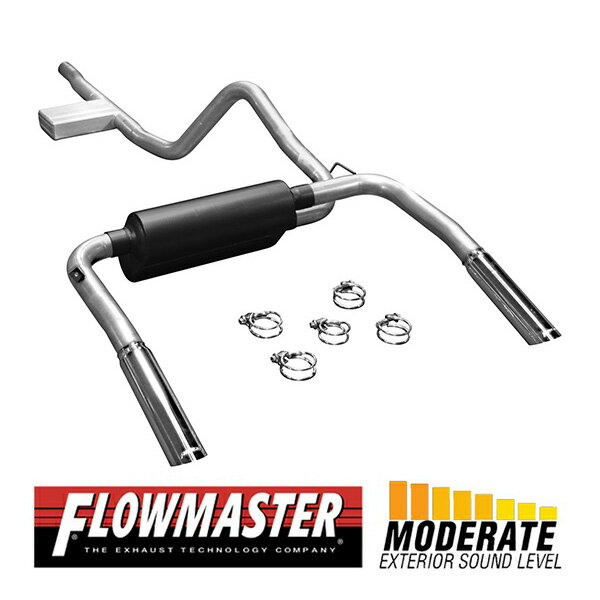 【FLOWMASTER 正規品】アメリカンサンダーキャタバックエキゾーストシステム 98-02y カマロ ファイヤーバード 3.8L 17358 フローマスター