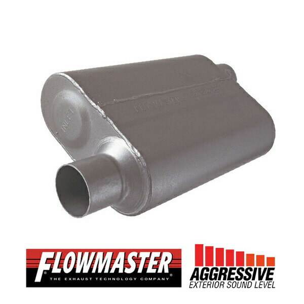 FLOW MASTER / フローマスター スーパー 44 マフラー #842548 Offset in 2.50