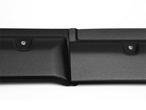 【Tough Guard 正規品】ドアバイザー サイドバイザー ウインドウバイザー フロント リア 1台分 4枚セット ブラック ボルト留めデザイン 両面テープ 07-21y トヨタ タンドラ クルーマックス タフガード