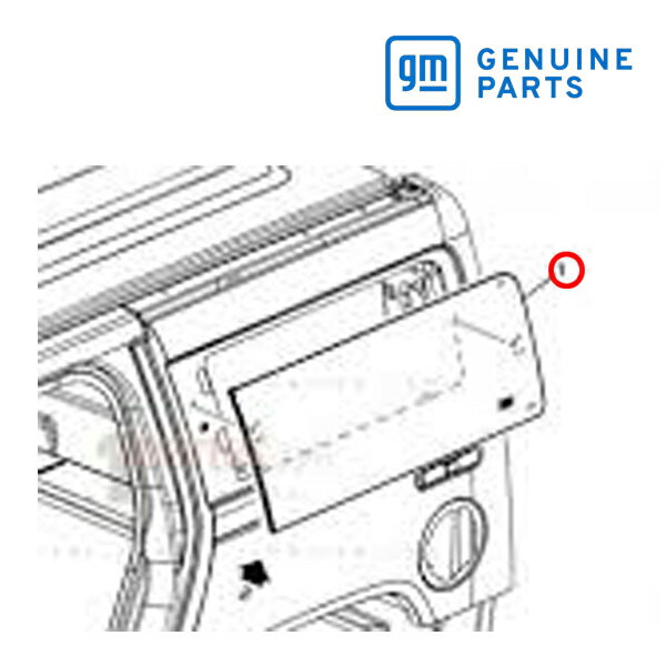 GM純正 クォーター ガラス 右側 助手席側 RH 15101579 03-07y ハマー H2