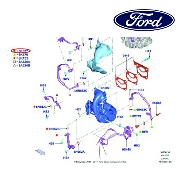 メーカー FORD 品名 FORD純正 15y- マスタング オイルリターン ホース パイプ FR3Z6L092C 管理番号 y03416 品番 FR3Z6L092C 説明・補足 フォード純正 オイルリターン ホースです。 適合車種 15y- マスタング(2.3L) 適合条件 - 発送方法 ヤマト運輸 宅急便 梱包サイズ - 重量 - 注意事項 - 検索用コード：