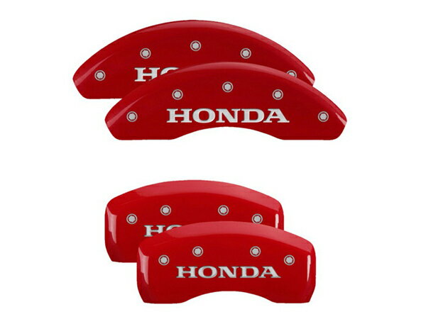 【MGP 正規品】 ホンダ S2000 AP1 AP2 専用設計 ブレーキ キャリパーカバー レッド HONDAロゴ アルミ製 20194SHONRD 1台分 セット