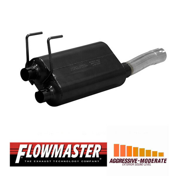 【FLOWMASTER 正規品】アメリカンサンダーダイレクトフィットマフラー 09-23y ラム 1500?5.7L 817568 フローマスター