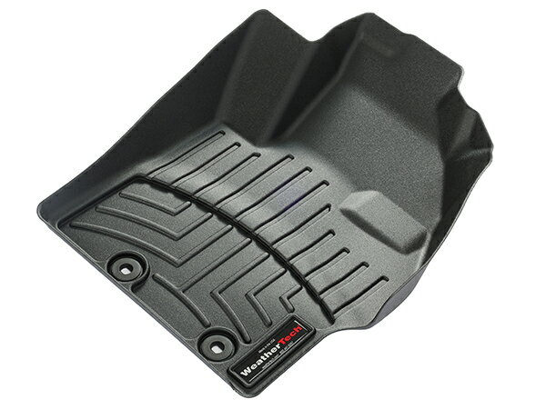 【WeatherTech 正規品】トヨタ ヤリスクロス 10系 右ハンドル車用 オールウェザー フロアライナー フロアマット ラバーマット ブラック 4418331 フロント 1列目 ウェザーテック