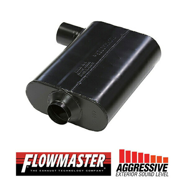 FLOW MASTER / フローマスター スーパー 44 マフラー #8425461 Offset in 2.50