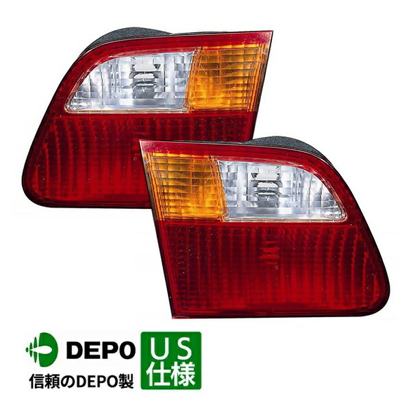 【DEPO 正規品】テールランプ テールライト インナー 純正タイプ 左右セット バルブ無 ホンダ シビック