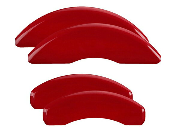 【大感謝祭★エントリーでP10倍！】【MGP 正規品】 02-05y シボレー トレイルブレイザー EXT 専用設計 ブレーキ キャリパーカバー レッド ロゴなし アルミ製 14031SBOWBK