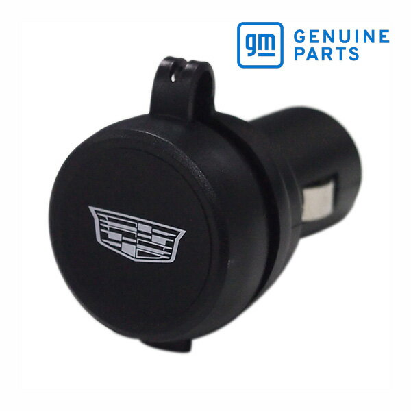 GM純正 キャデラックロゴ入り シガーソケット USBカーチャージャー G0730021