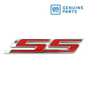 GM純正 リアエンブレム SS/レッド 92228475 10y- シボレー カマロ