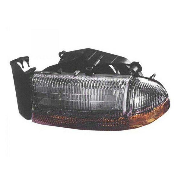 【楽天スーパーセール★エントリーでP10倍！】【DEPO 正規品】ヘッドランプ ヘッドライト ハロゲン 純正タイプ 左側 LH 運転席側 バルブ付 97y ダッジ ダコタ