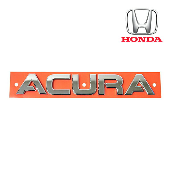 ACURA純正 ACURA ネーム リアエンブレム 75711-SJA-A01 05-08y RL 07-12y RDX 09-11y TL 10-12y ZDX 11-14y TSX 12-13y MDX etc