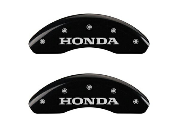 【MGP 正規品】 ホンダ フィット JAZZ GE GK系 専用設計 ブレーキ キャリパーカバー ブラック HONDAロゴ アルミ製 20208FHONBK