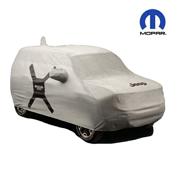 楽天カリフォルニアカスタム楽天市場店MOPAR純正 専用設計 ボディーカバー カーカバー Jeep ロゴ入り グレー 専用バッグ付 JEEP ジープ 15-23y レネゲード 屋外用 アウトドア
