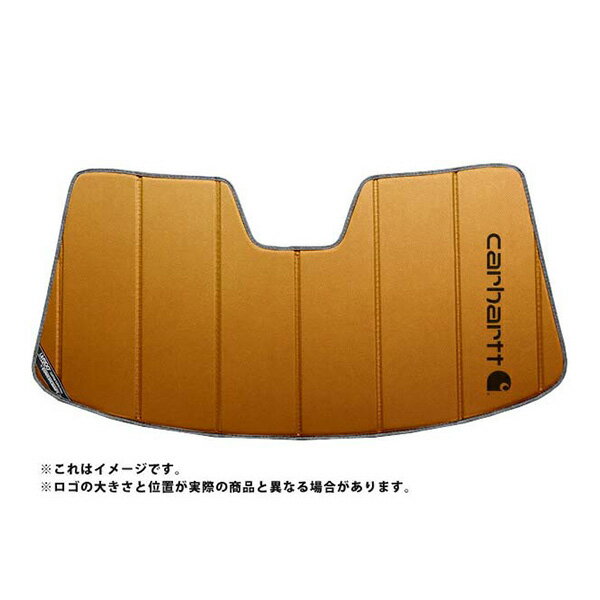 【楽天お買い物マラソン★エントリーでP10倍！】【CoverCraft 正規品】 専用設計 サンシェード ブロンズ 吸盤不要 折りたたみ式 アウディ TTクーペ TTSクーペ 8J系 Carhartt カーハートコラボ仕様 カバークラフト ［真夏もへたらない3層構造で断熱効果抜群］