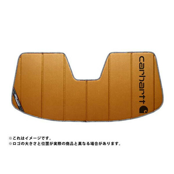【CoverCraft 正規品】 専用設計 サンシェード ブロンズ 吸盤不要 折りたたみ式 BMW Z4 クーペ E86 Carhartt カーハートコラボ仕様 カバークラフト ［真夏もへたらない3層構造で断熱効果抜群］